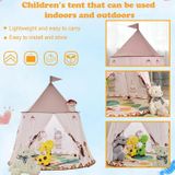 Indian Castle Children Indoor Outdoor Tent Mongolian Yurt Toy House