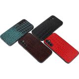 Voor Samsung Galaxy A14 5G Krokodil Textuur Lederen Telefoon Case (Rood)