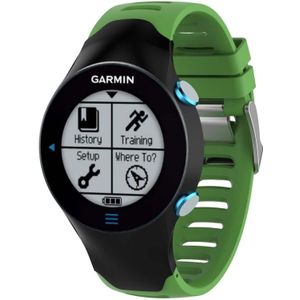 Smart Watch Silicone Wrist Strap Watchband for Garmin Forerunner 610(Green)