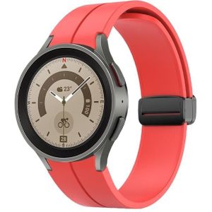 Voor Samsung Galaxy Watch5 40 mm / 44 mm / Pro 45 mm siliconen horlogeband met vouwsluiting