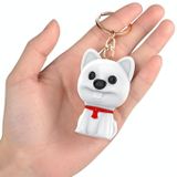 E300 Cute Pet High-Definition Noise Reduction Smart Voice Recorder MP3 Player  Capacity: 8GB(White)