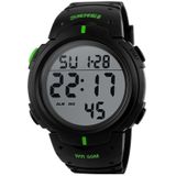 SKMEI 1068 Men Waterproof Outdoor Sports Digital Watch Student Fashion Watch(Green)