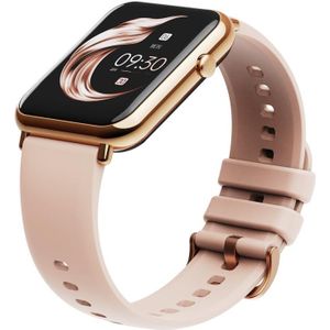 Q19 PRO IP67 Waterdicht 1 69 inch SmartWatch (goud + roze)