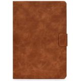 For Kindle Fire HD10 2015 / 2017 Cowhide Texture Horizontal Flip Leather Case with Holder & Card Slots(Brown)