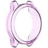 For Garmin Vivomove Luxe & Style TPU Protective Shell(Transparent Purple)
