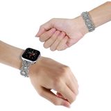 Diamonds Twist metalen horlogeband voor Apple Watch Ultra 49 mm