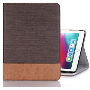 Cross Texture Horizontal Flip PU Leather Case for iPad Pro 12.9 inch (2018)  with Holder & Card Slots & Wallet (Coffee)
