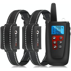 PaiPaitek PD526V-2 1 In 2 100-Speed Sound Vibration Remote Control Training Dog Device Anti-Barking Device Electronic Remote Control Collar