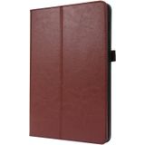 For Samsung Galaxy Tab S7 T870 2-Folding Business Horizontal Flip PU Leather Case with Card Slots & Holder(Coffee)