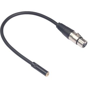 TC227K18-03 3.5mm Female to XLR Female Audio Cable  Length: 0.3m