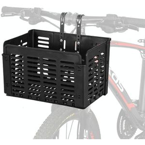 WEST BIKING Bicycle Basket Foldable Quick Release Basket Portable Food Basket