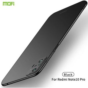 For Xiaomi Redmi Note10 Pro MOFI Frosted PC Ultra-thin Hard Case(Black)