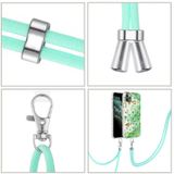 2.0 mm Airbag schokbestendig TPU-telefoonhoesje met lanyard voor iPhone 11 Pro Max (gouden hart)