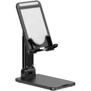 USAMS US-ZJ059 Retractable Mobile Phone Tablet Desktop Stand Holder (Black)