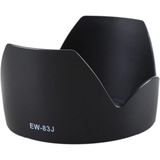 EW-83J Lens Hood Shade for Canon EF-S 17-55mm f/2.8 IS USM Lens (Black)