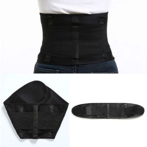 Women Abdomen Adjustable Belt Body Sculpting Corset with Fat Burning Slimming  Size:L(Black)