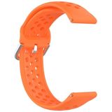 22mm Universal Sport Silicone Replacement Wrist Strap(Orange)