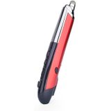PR-08 6-keys Smart Wireless Optical Mouse with Stylus Pen & Laser Function (Red)
