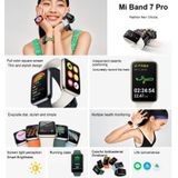 Originele Xiaomi Mi Band 7 Pro Smart Watch  1 64 inch AMOLED -scherm  ondersteunen bloedzuurstofmonitoring / 117 sportmodi