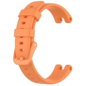 Voor Garmin Lily siliconen vervangende riem horlogeband met demontage tools (oranje)