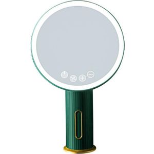 Smart LED Desktop Makeup Mirror with Fill Light  Three Light Colors (Green)