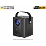 C500 Portable Mini LED Home HD Projector  Style:Android Version(Black)