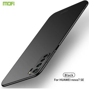 For Huawei Nova 7 SE MOFI Frosted PC Ultra-thin Hard C(Black)