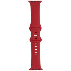 Double Wear Rivets Replacement Watchbands For Series 6 & SE & 5 & 4 44mm / 3 & 2 & 1 42mm(Red Wine)
