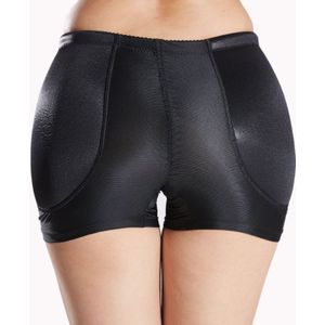Plump Crotch Panties Thickened Plump Crotch Underwear  Size: XXL(Black)