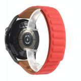 Voor Samsung Galaxy Gear S3 Silicone Magnetic Strap (Brown)