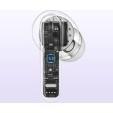 USAMS BE16 Ice Tray-serie transparante TWS in-ear draadloze Bluetooth-oortelefoon