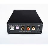 FX-AUDIO DAC-X6 Fever HiFi Fiber Coaxial USB Amp Digital Audio DAC Decoder 24BIT/192(Black)