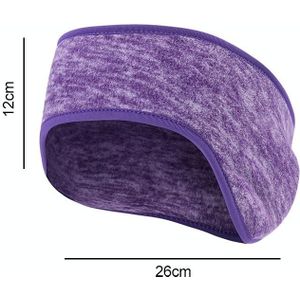 YIPINU JE-B Winter Riding Turban Sports Warm Ear Protection Headband(Purple)