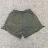 Ladies Colorful Reflective Shorts Anti-glare Drawstring Shorts (Color:Dark Green Size:XL)