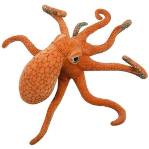 Simulatie Octopus pluche speelgoed kussen onderwater dierlijke pop creatieve geschenk  hoogte: 50cm (bruin)