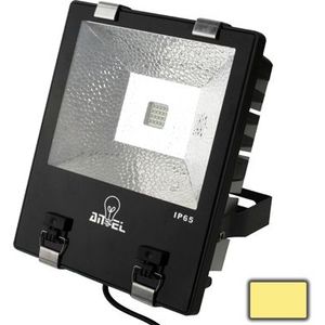 100W High Power Waterproof Warm White Light LED Floodlight Lamp  AC 85-265V  Luminous Flux: 9000lm  Size: 31cm x 25cm x 11.6cm