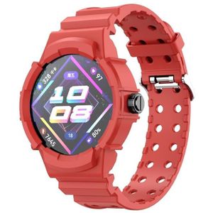 Voor Huawei Watch GT Cyber geïntegreerde siliconen horlogeband