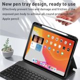 Voor iPad 10.2 2021 / Air 2019 WiWU Skin Feel Magnetic Afneembaar toetsenbord Tablet Case