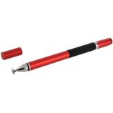 2 in 1 Stylus Touch Pen + Ball Pen  For iPhone 6 & 6 Plus / 5 & 5S & 5C  iPad Air 2 / iPad mini 1 / 2 / 3 / New iPad (iPad 3) / iPad and All Capacitive Touch Screen(Red)