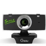Gsou B18S HD Webcam Built-in Microphone Smart Web Camera USB Streaming Live Camera With Noise Cancellation