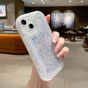 Voor iPhone 11 lichtgevende pailletten glitter epoxy telefoonhoes