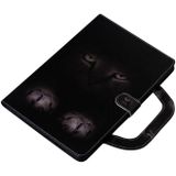 Cat Pattern Horizontal Flip Leather Case for Huawei MediaPad M5 Lite 8 / Honor Tab 5  with Holder & Card Slot & Wallet