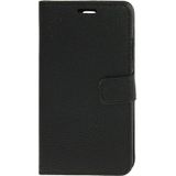 Litchi Texture Leather Case with Credit Card Slots & Holder for Galaxy Note III / N9000  (Black)