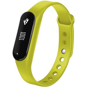CHIGU C6 0.69 inch OLED Display Bluetooth Smart Bracelet  Support Heart Rate Monitor / Pedometer / Calls Remind / Sleep Monitor / Sedentary Reminder / Alarm / Anti-lost  Compatible with Android and iOS Phones (Green)