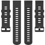 For Amazfit GTR Silicone Smart Watch Replacement Strap Wristband  Size:22mm(Black)