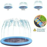 FY008 PVC Pet Sprinkler Mat Outdoor Lawn Water Fun Mat  Diameter: 170CM