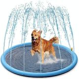 FY008 PVC Pet Sprinkler Mat Outdoor Lawn Water Fun Mat  Diameter: 170CM