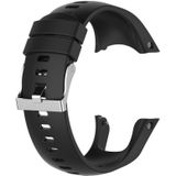 Silicone Replacement Wrist Strap for SUUNTO Trainer Wrist HR (Black)