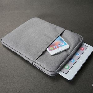 Tablet PC Universal Inner Package Case Pouch Bag Sleeve for iPad Air 2019 / Pro 10.5 inch / Air 2 / 3 / 4(Light Grey)