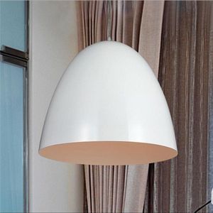 Modern Minimalist Cafe Simple Living Room Bedroom Restaurant Bar Engineering Commercial Lamps  Diameter: 25cm (White)